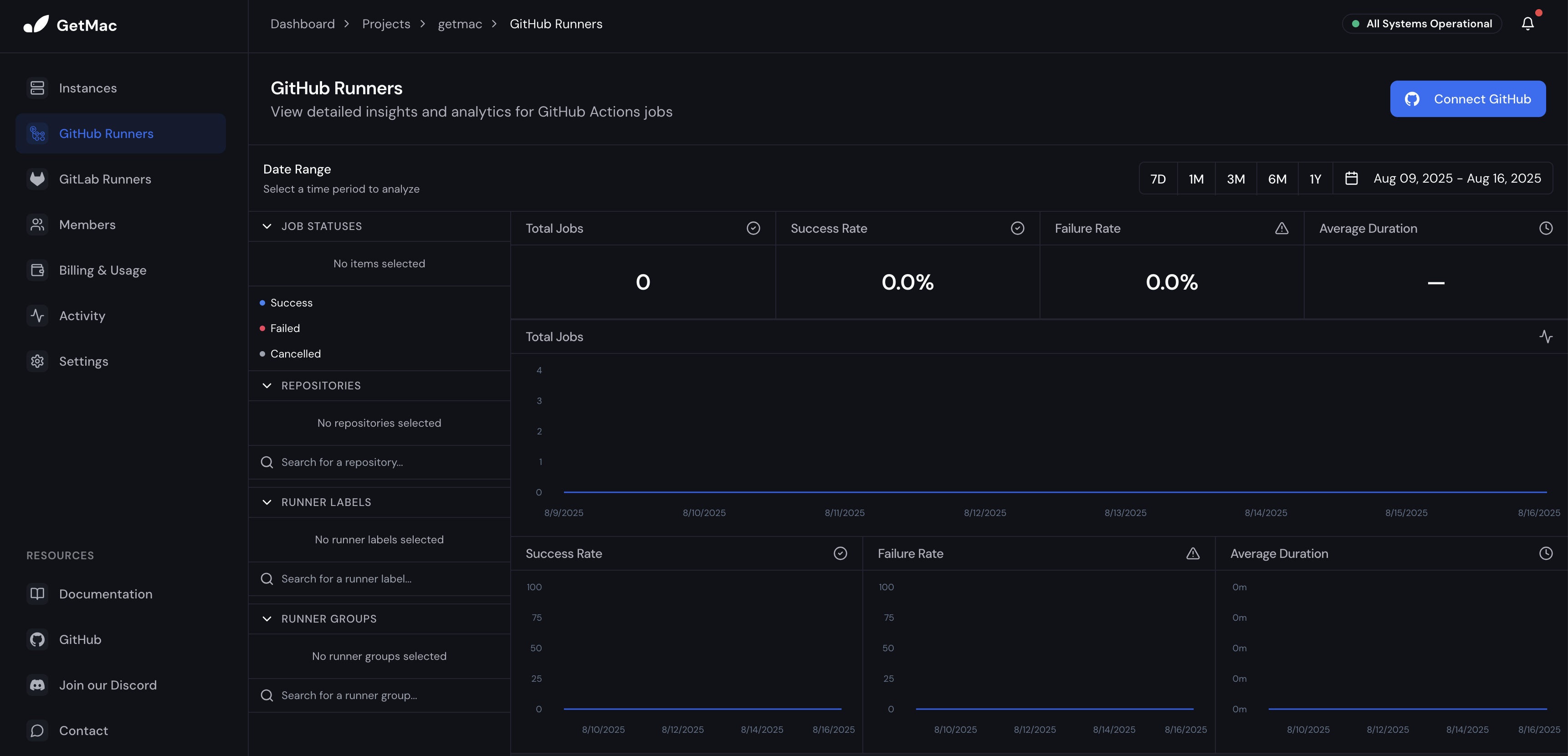 Connect to GitHub