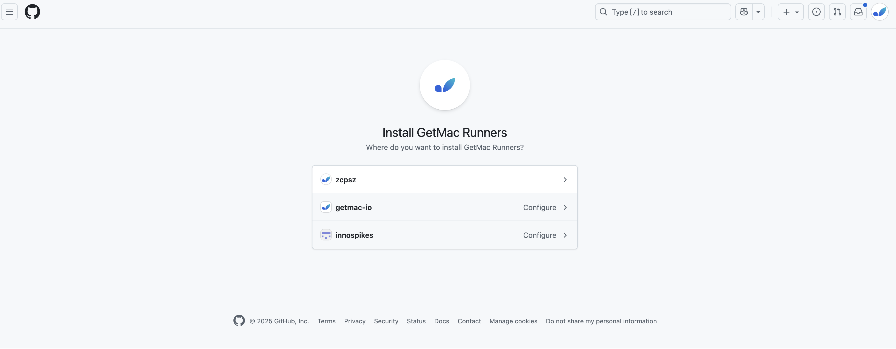 Log in to GitHub